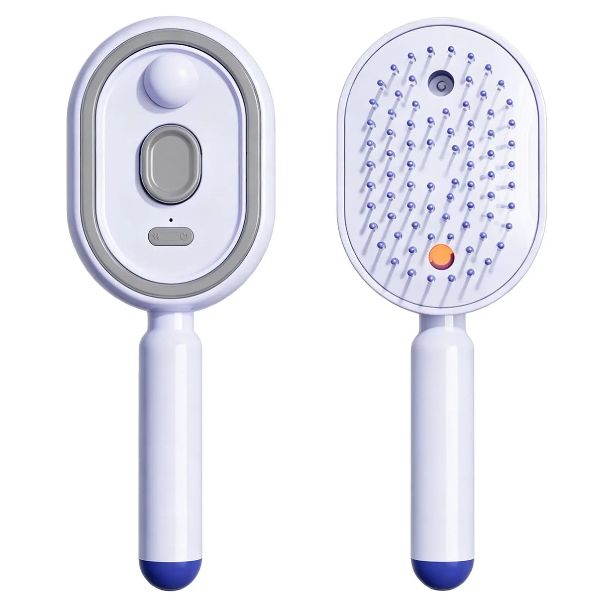 Cloudmades Electric Spray Air Cushion Massage Comb | Self-Cleaning Anti-Tangle | Essential Oil Mist Hair Care Comb | Anti-Static Volumizing Aromatherapy Comb